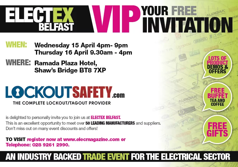 Electex Trade Show Invite